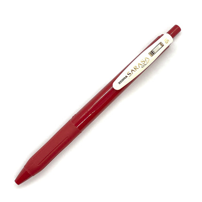vintage sarasa clip gel pen - 0.5mm cassis black