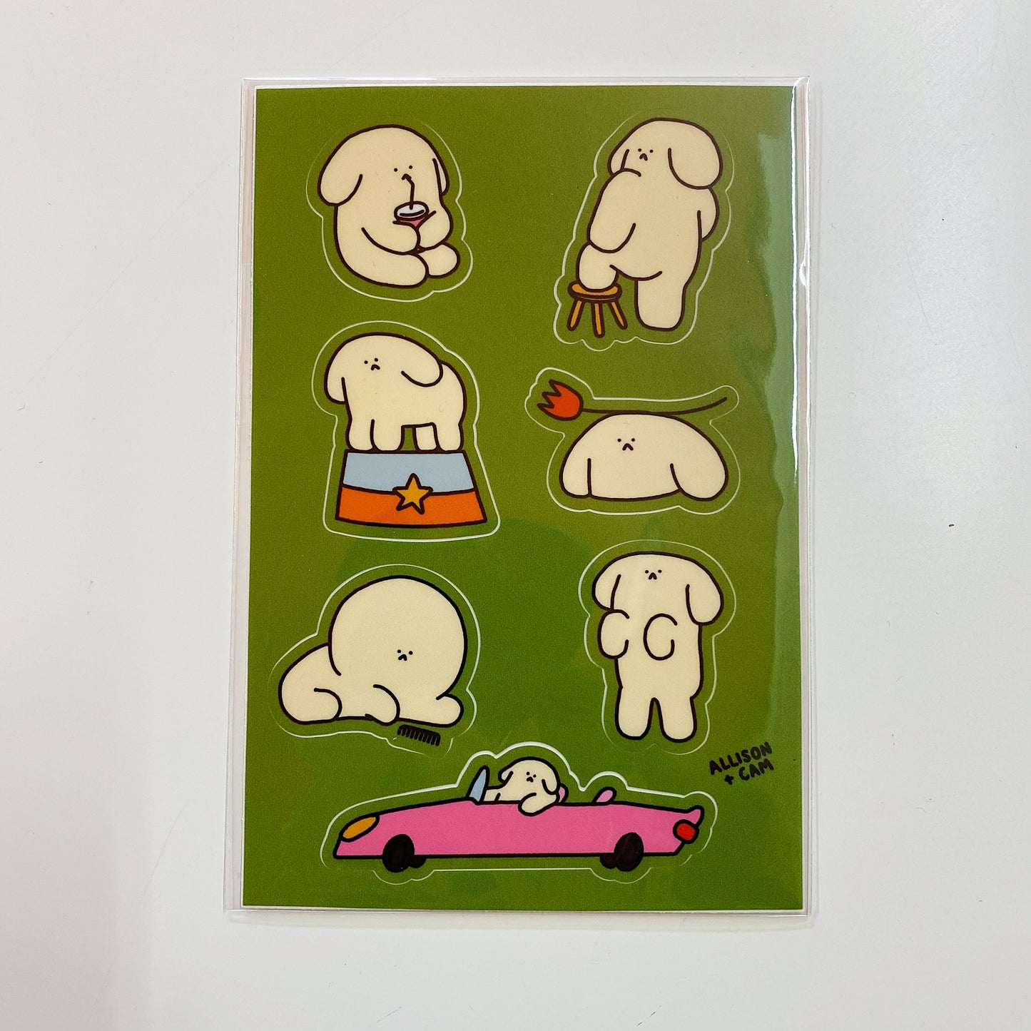 Fiff the Dog Sticker Sheet