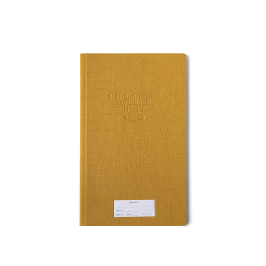 Ochre Standard Issue Tall Notebook No. 17 · Designworks