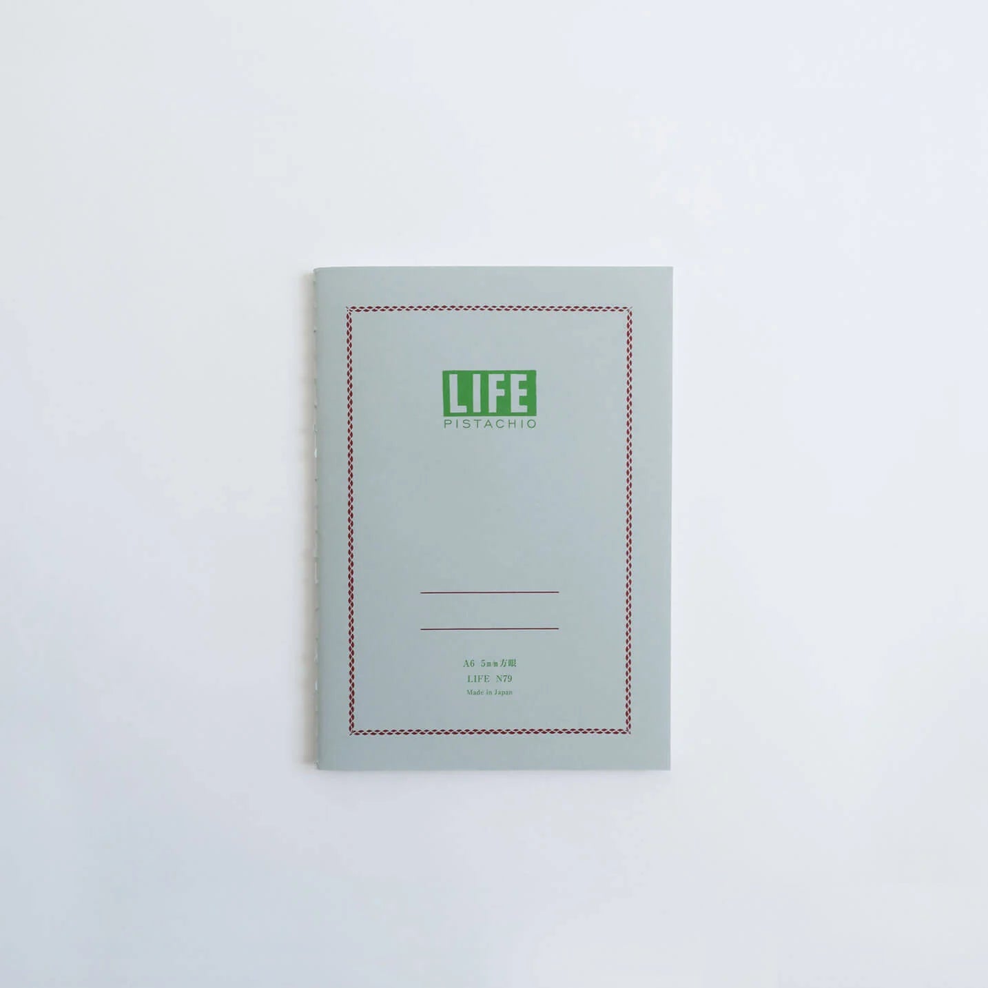 Life Pistachio Notebook - A6 Ruled