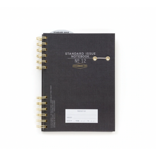 Black - Standard Issue Planner Notebook No. 12