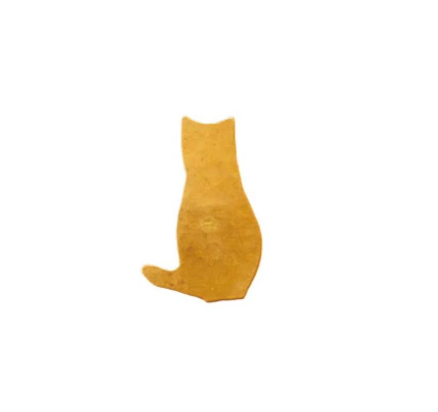 Brass Cat Pin / Goban - Fog Linen