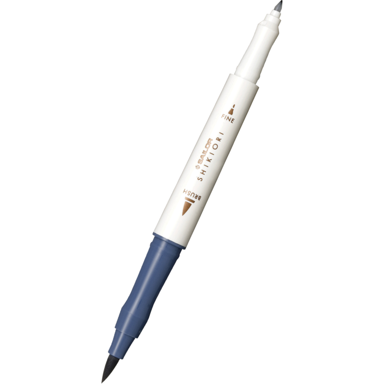 sailor shikiori dual tip markers shimoyo (blue black)
