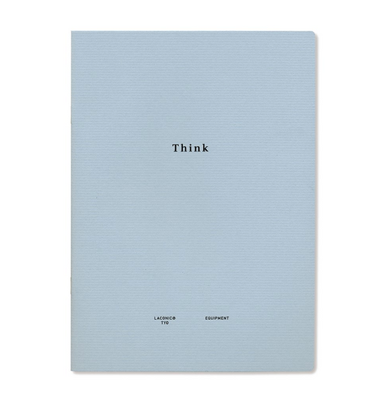 Think - Laconic Stye Notebook A5