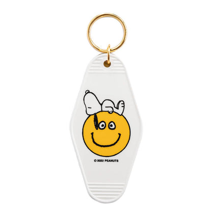 Snoopy Smiley Key Tag - 3P4 x Peanuts