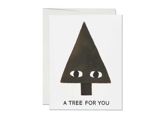 A Tree For You, Holiday Greeting Card · Red Cap Cards