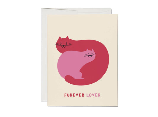 Furever Lover Greeting Card · Red Cap Cards
