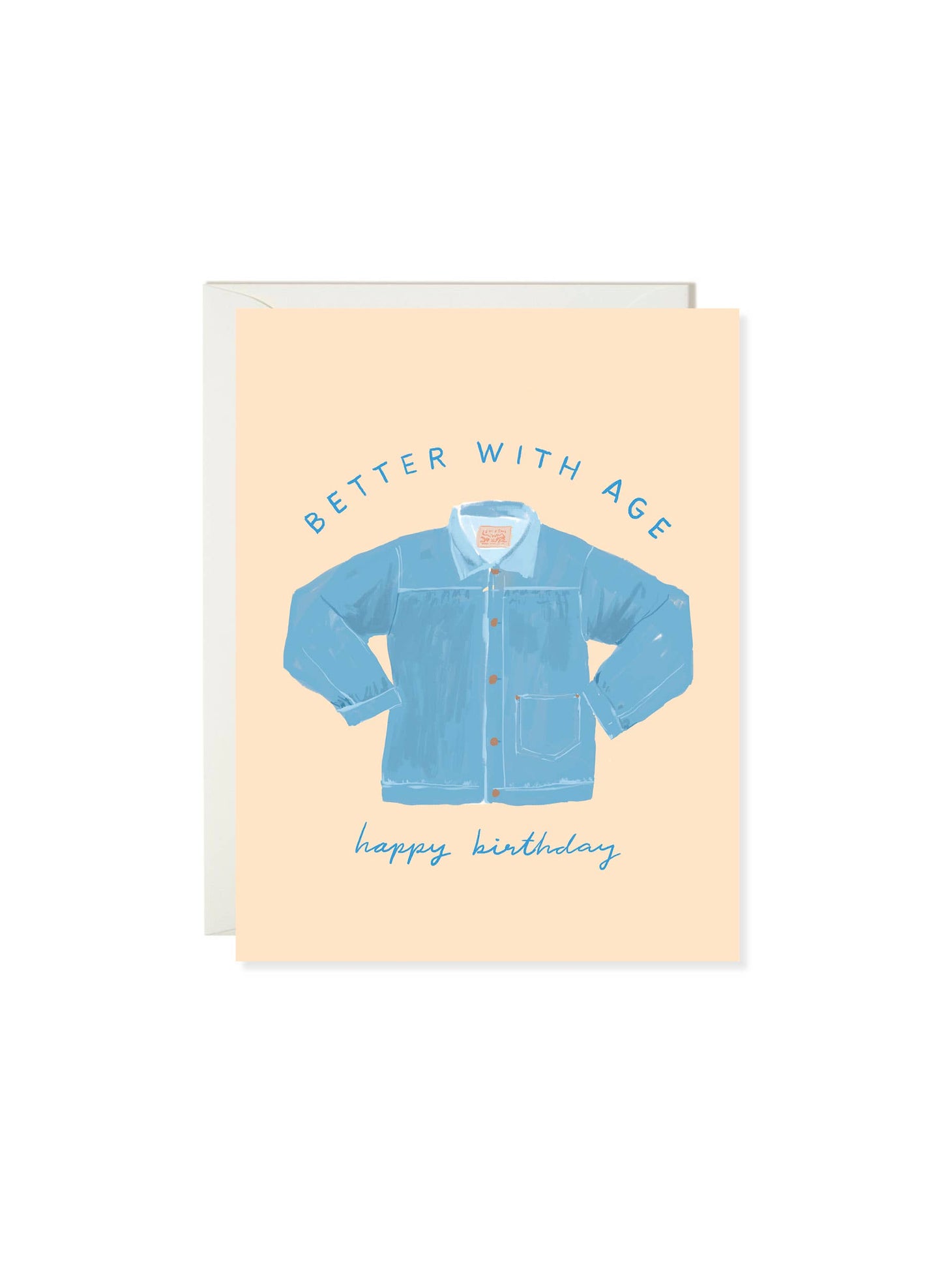 Denim Birthday Card · Karen Schipper