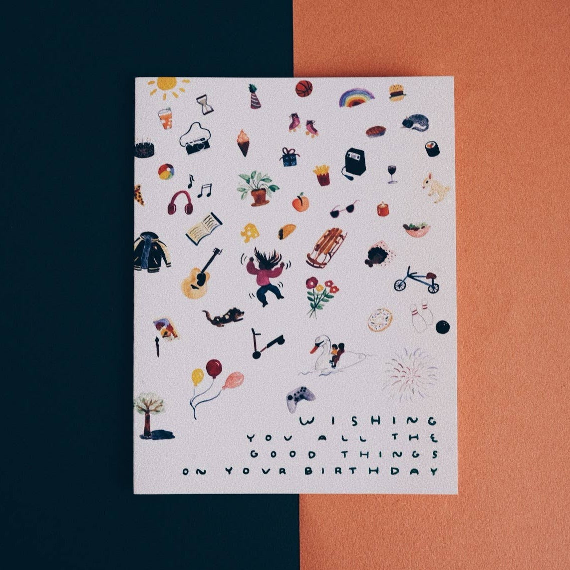 All the Good Things Greeting Card · Small Adventure