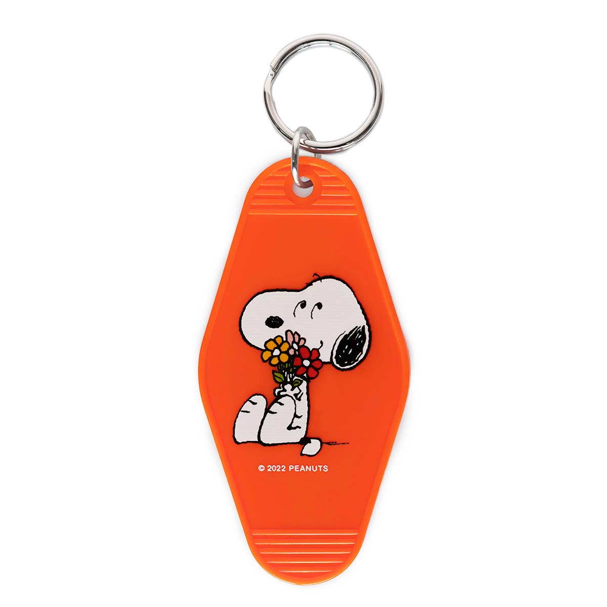 Snoopy Flower Bouquet Key Tag - 3P4 x Peanuts