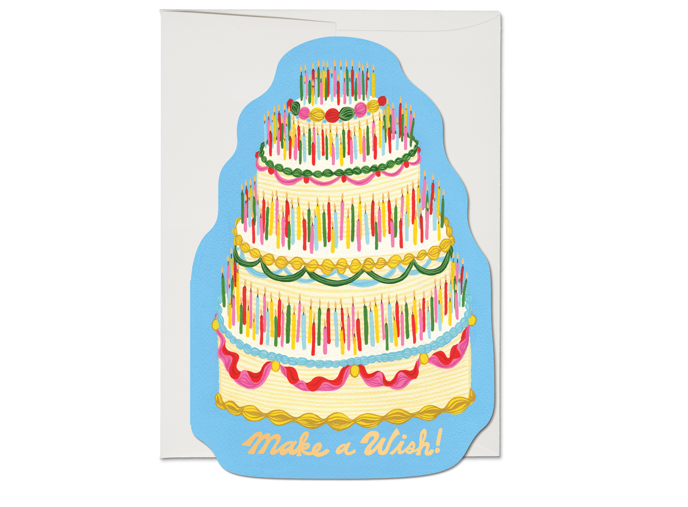 Make a Wish birthday greeting card