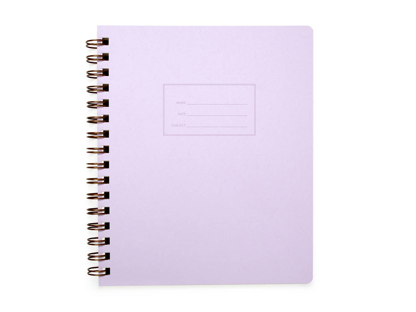 Lined Standard Notebook - Lilac