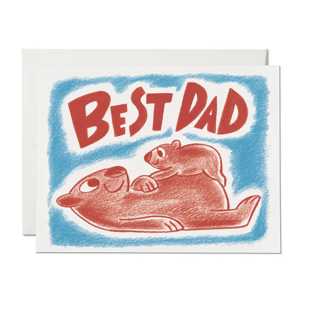 Wombat Dad Card