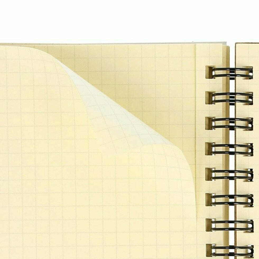 Rollbahn Spiral Notebook / Yellow