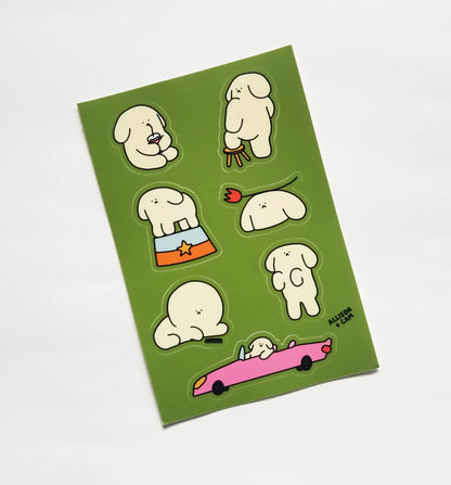 Fiff the Dog Sticker Sheet