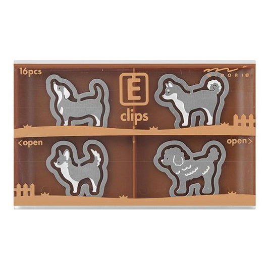 Midori Dog Etching Paper Clips