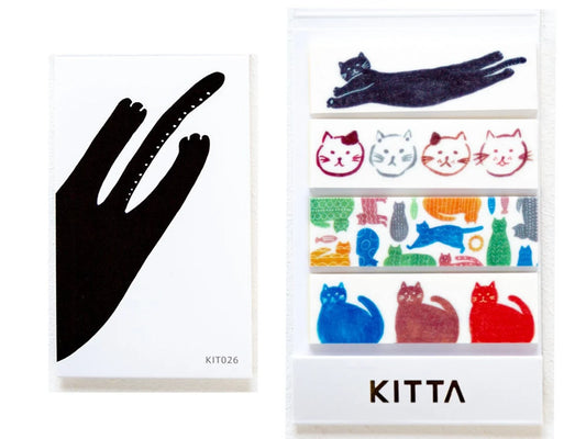 KITTA Washi Tape - Cats · King Jim