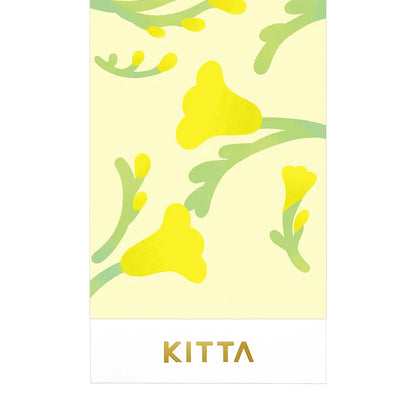 KITTA Clear PET Tape - Flower Petals · King Jim