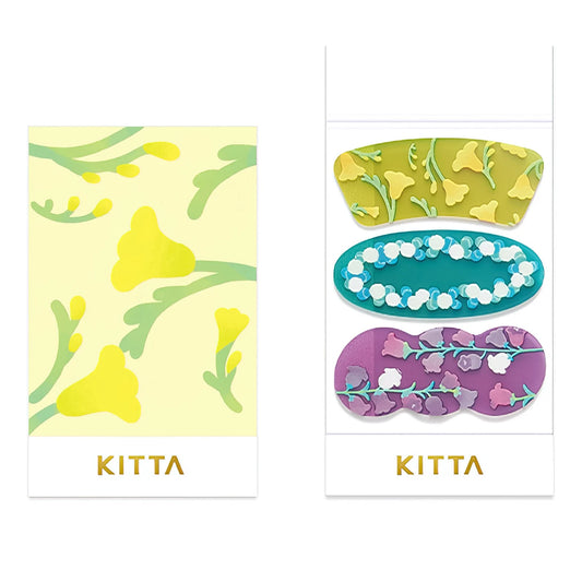 KITTA Clear PET Tape - Flower Petals · King Jim