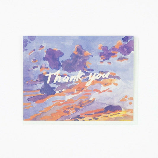 Thank You Evening Sky Card · Small Adventure
