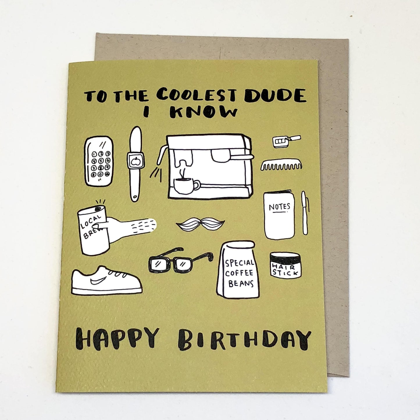 To The Coolest Dude I Know Birthday Card