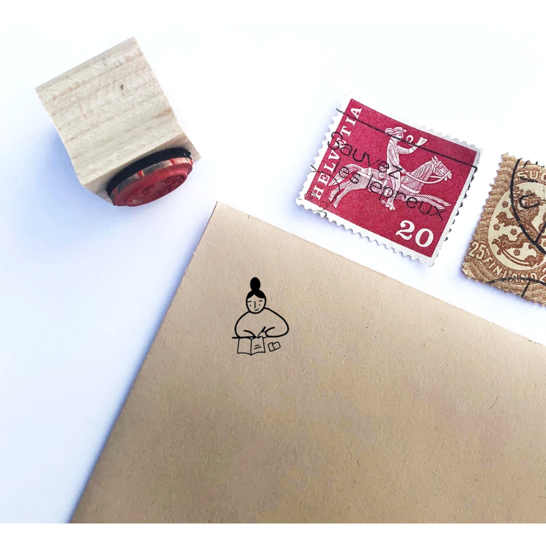 Journal Girl - Stamp