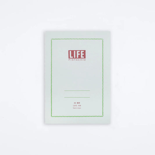 Pistachio Ruled B6 Notebook · Life