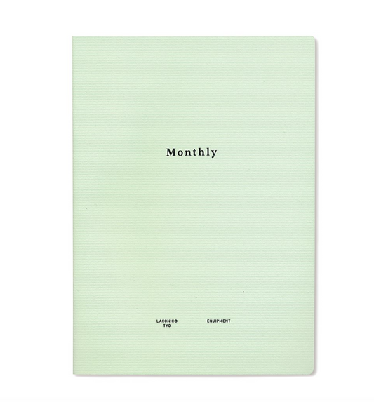 Monthly Stye Notebook A5 · Laconic