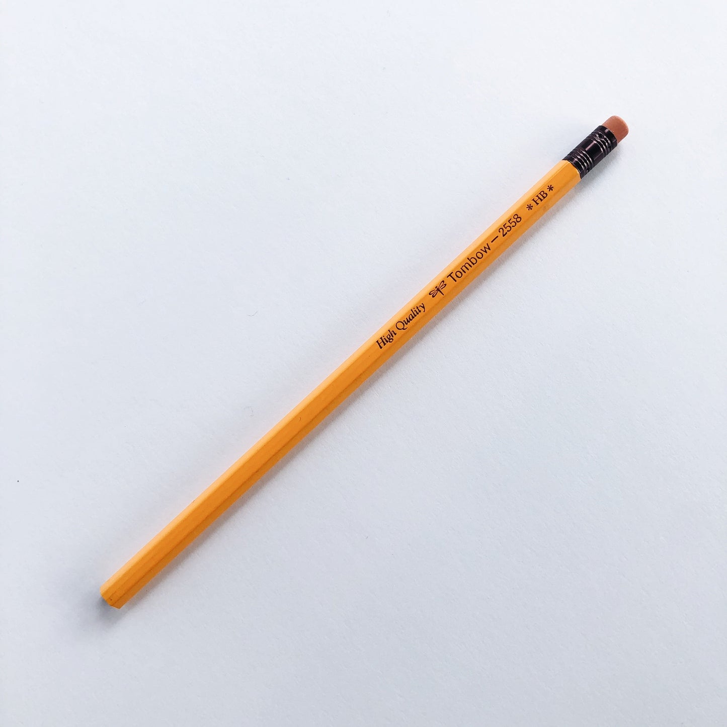 Tombow 2558 Pencil w/ Eraser - HB / Single