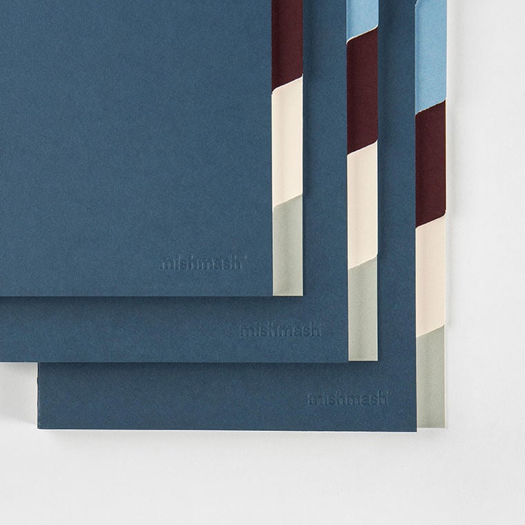 Cobalt Dotted Notebook - 5 Tabs