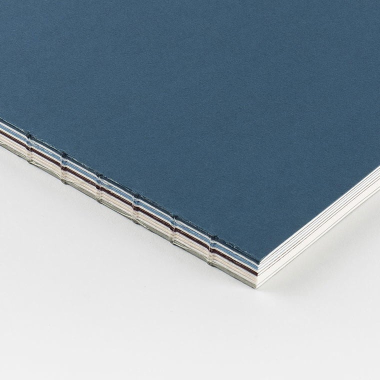 Cobalt Dotted Notebook - 5 Tabs