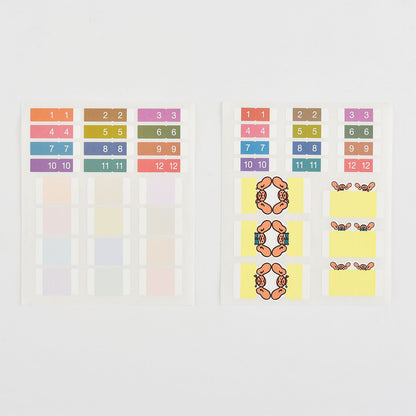 Hobonichi Index Stickers