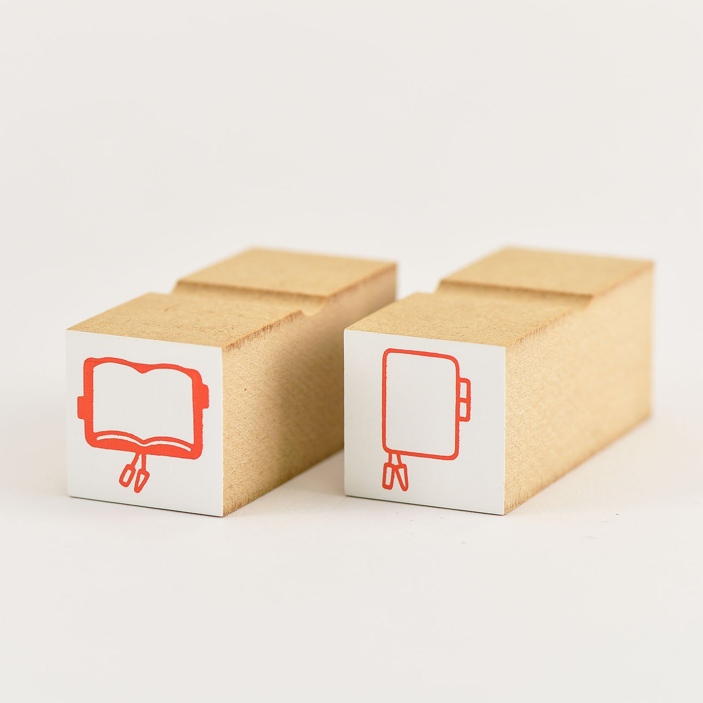 Hobonichi Techo Wooden Rubber Stamps