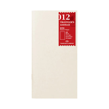 TN Refill / 012 Sketch Paper Notebook