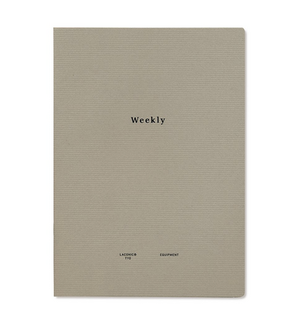 A5 Weekly Style Notebook · Laconic