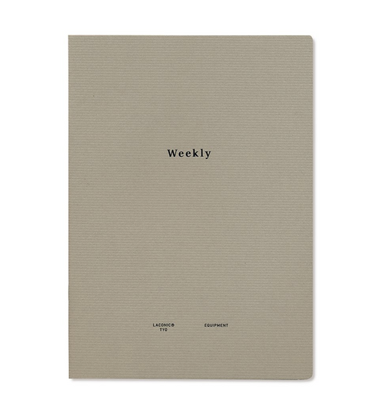 Weekly Stye Notebook A5 · Laconic